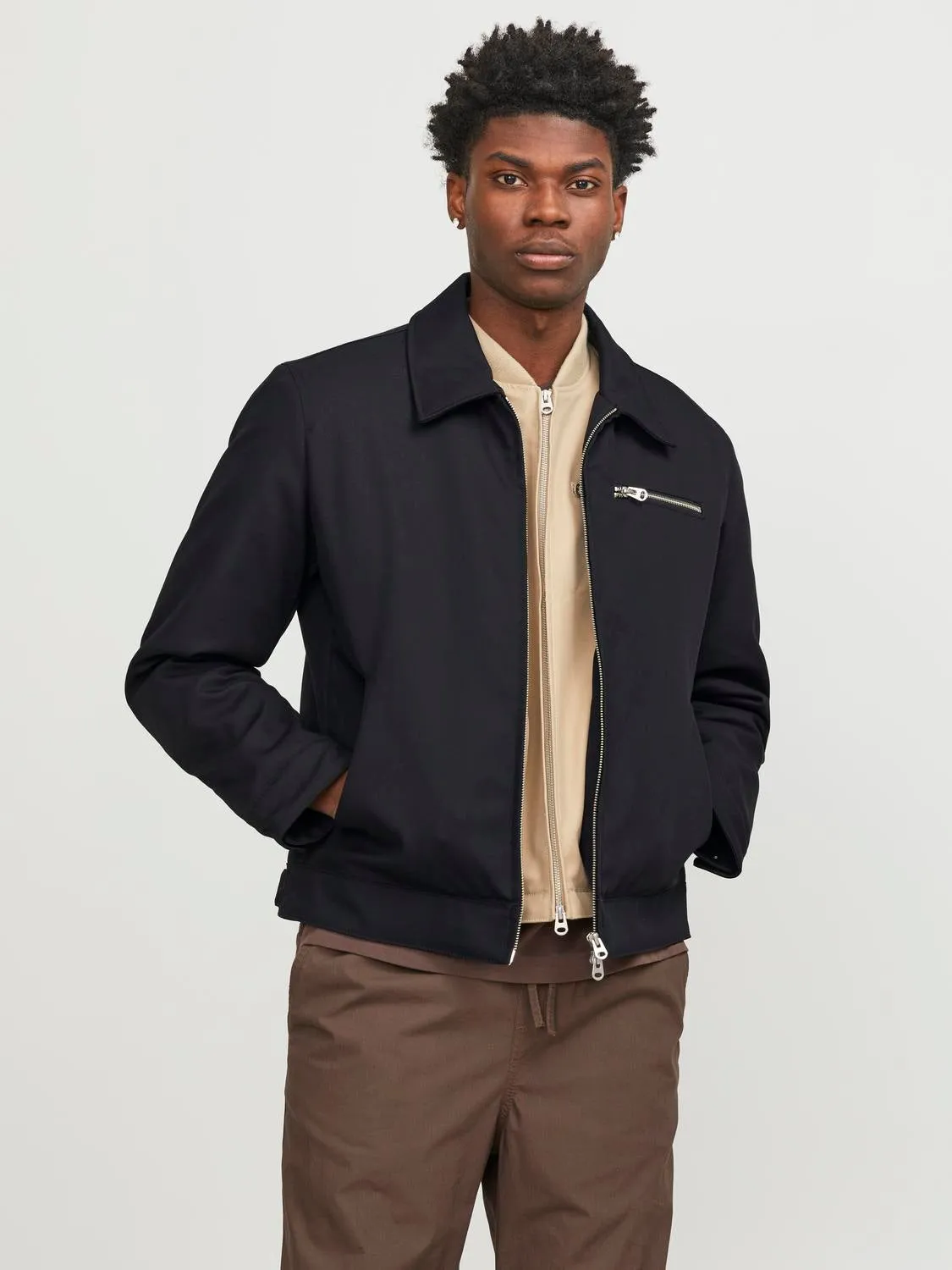 Chaqueta bomber | Negro | Jack & Jones®
