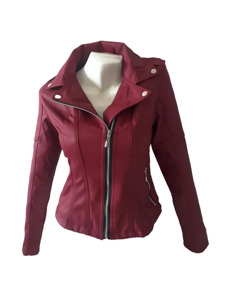 Chaqueta Chamarra Para Mujer Vinotinto