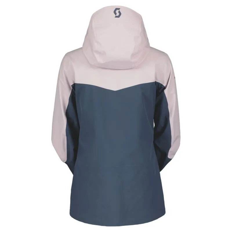 Chaqueta esquí Scott Vertic 3l (Sweet pink/metal blue) Mujer