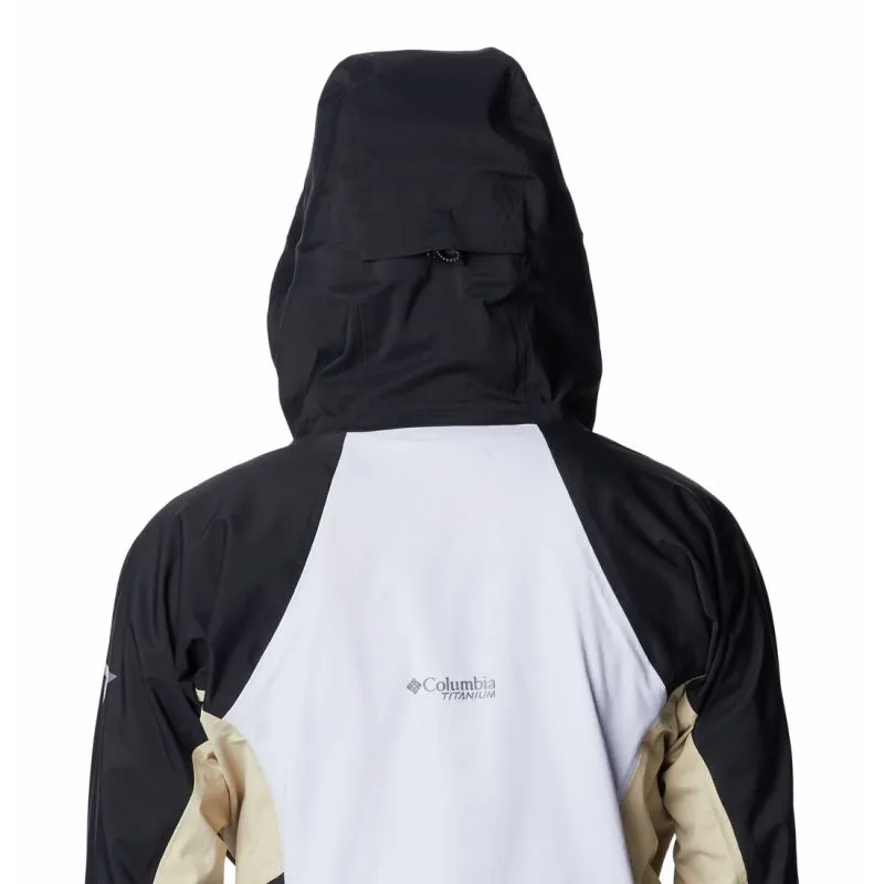 Chaqueta impermeable Columbia Mazama Trail™ Shell (Purple Tint, Black) mujer