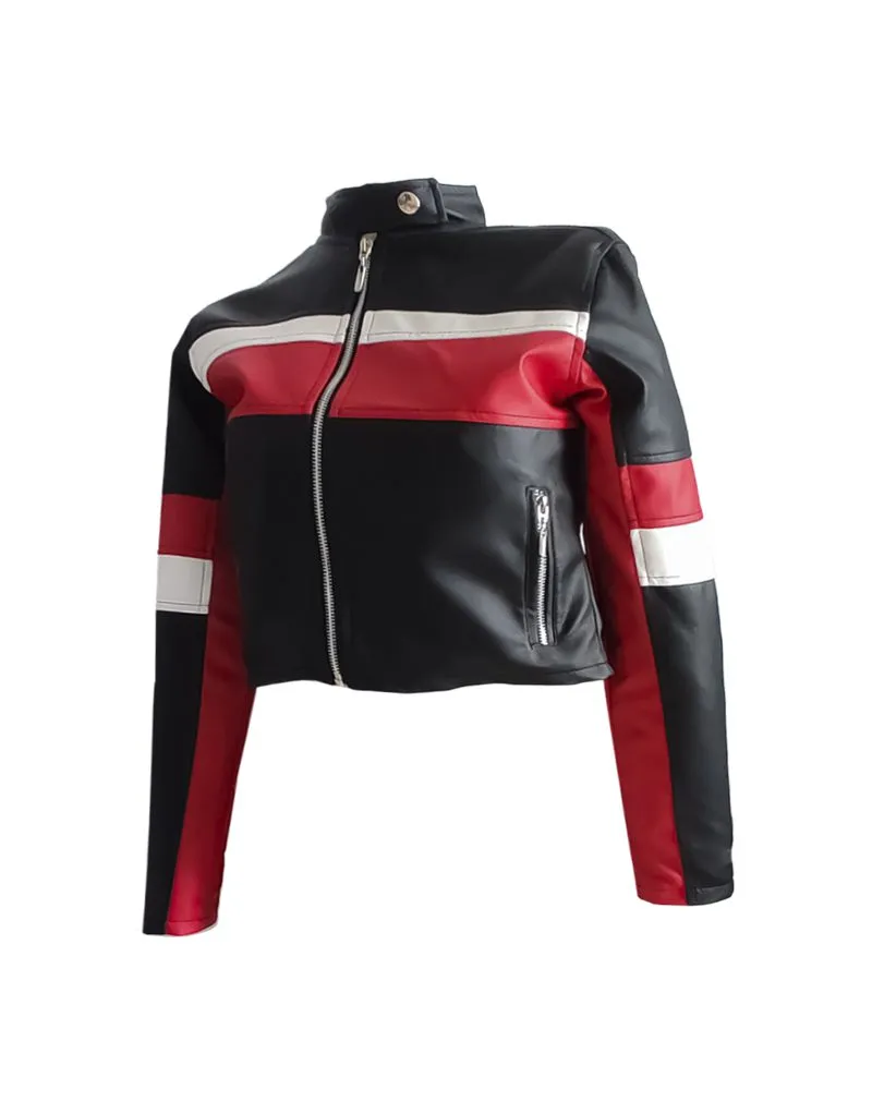 Chaqueta Para Mujer Motera Racer