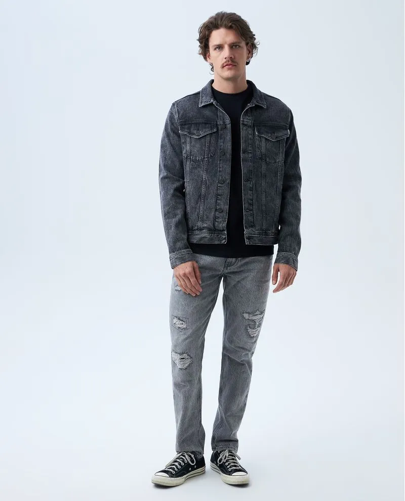 Chaqueta tipo Trucker para hombre
