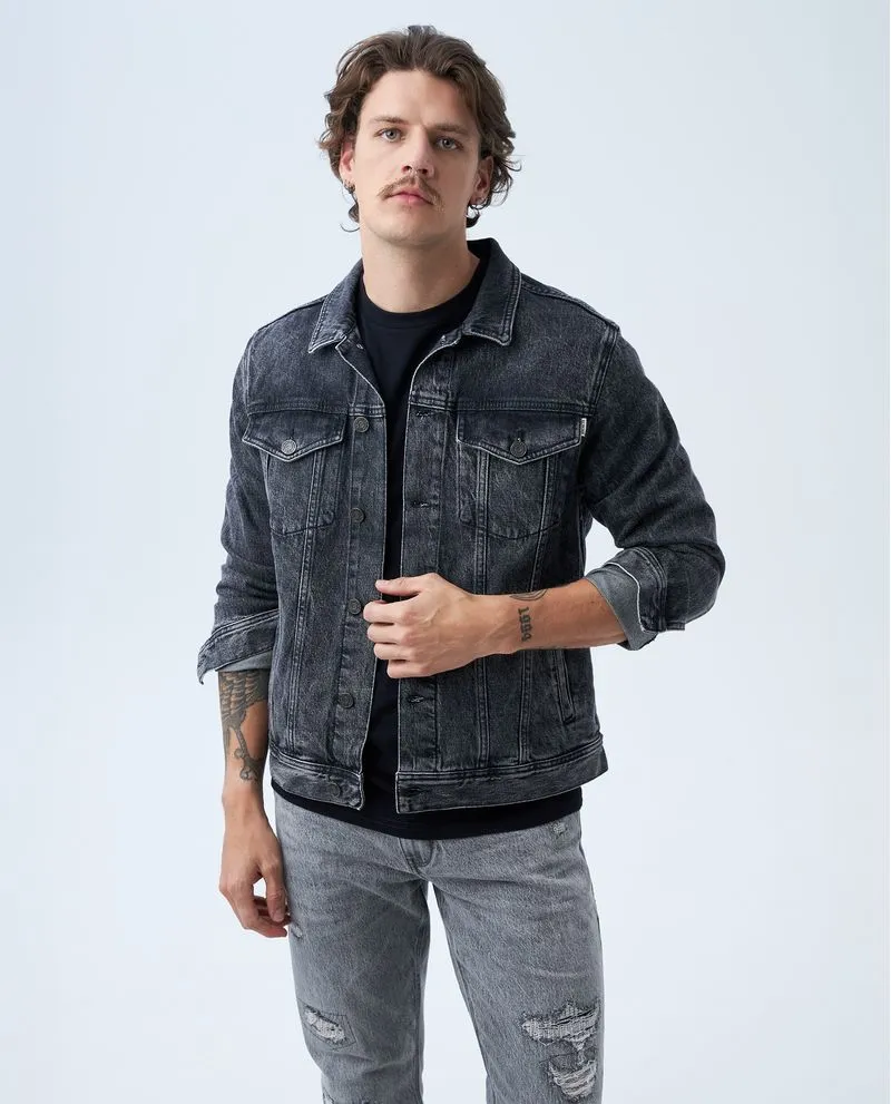 Chaqueta tipo Trucker para hombre