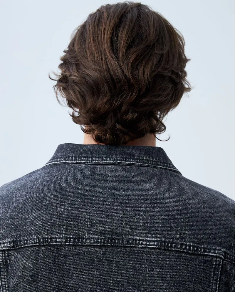 Chaqueta tipo Trucker para hombre