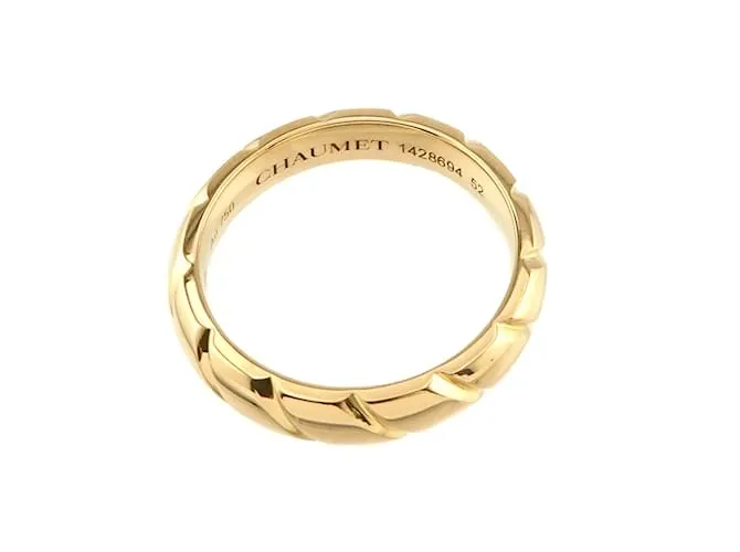 Chaumet Anillo Torsade #52 en oro amarillo de 18K Dorado 