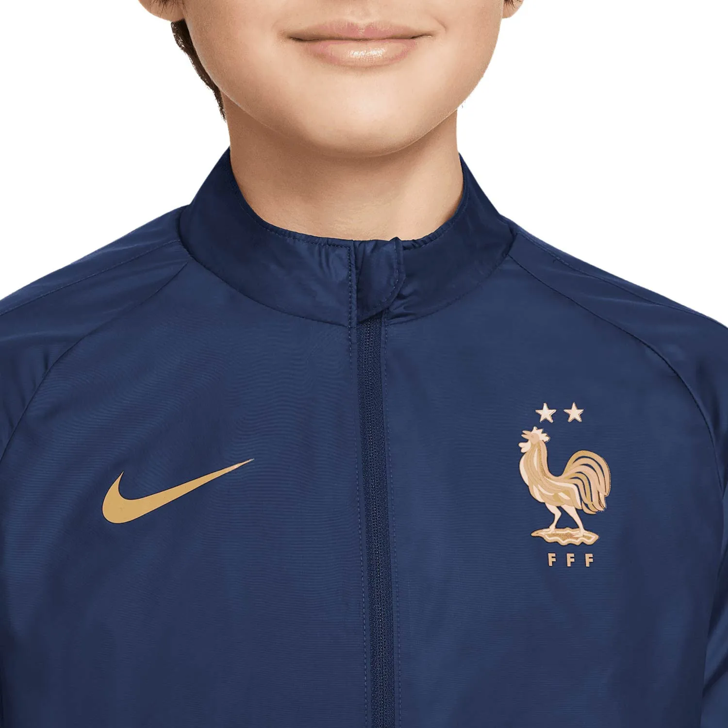 Chubasquero Nike Francia niño Repel Academy All Weather Fan