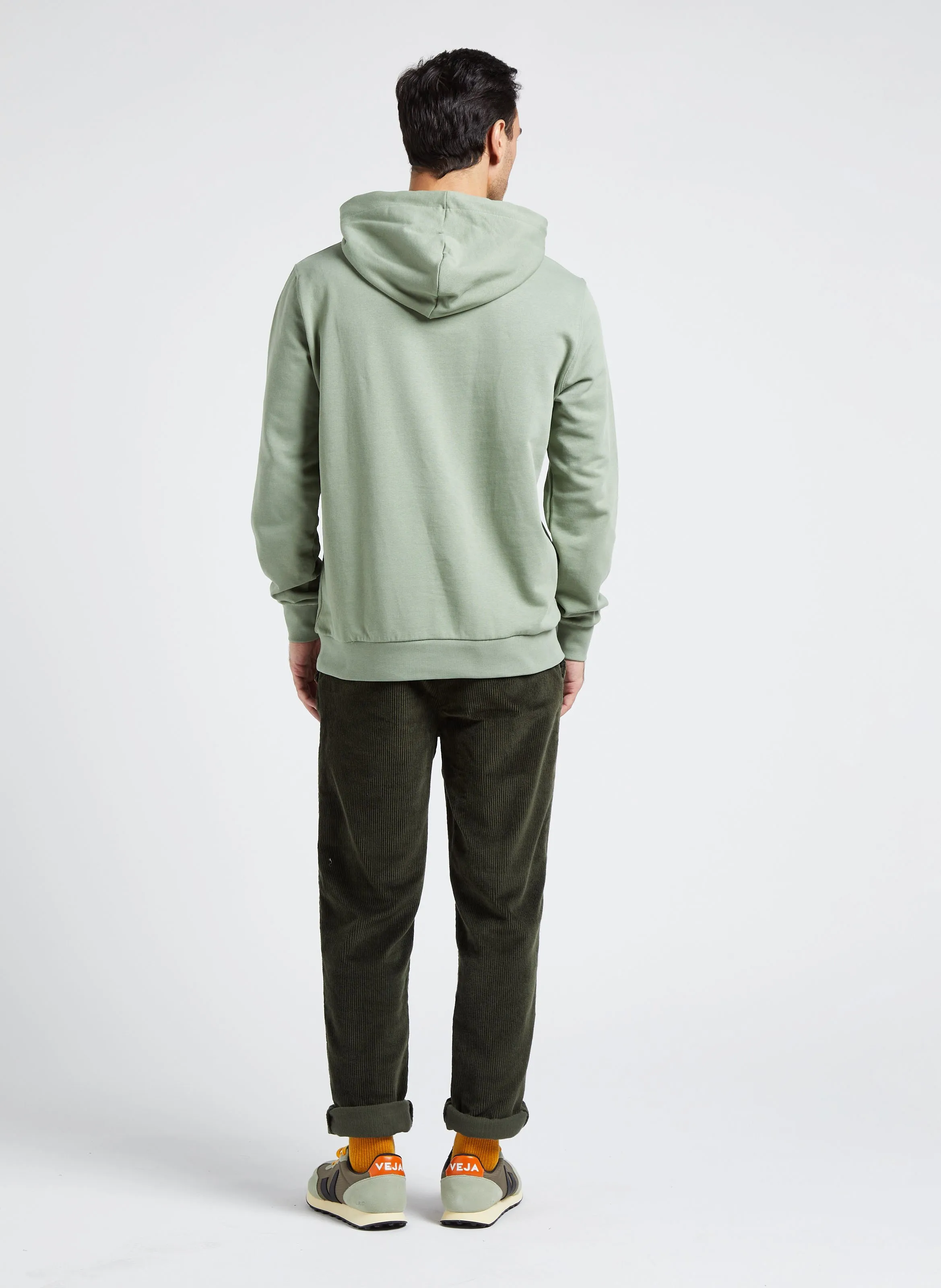 CHUCK  PANTALóN CHINO DE TERCIOPELO ACANALADO EN VERDE