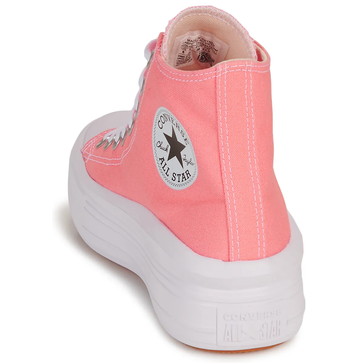 CHUCK TAYLOR ALL STAR MOVE PLATFORM SEASONAL COLORLAWN FLAMINGO