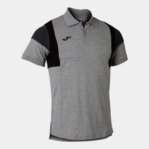 Confort Iii Short Sleeve Polo Melange Grey