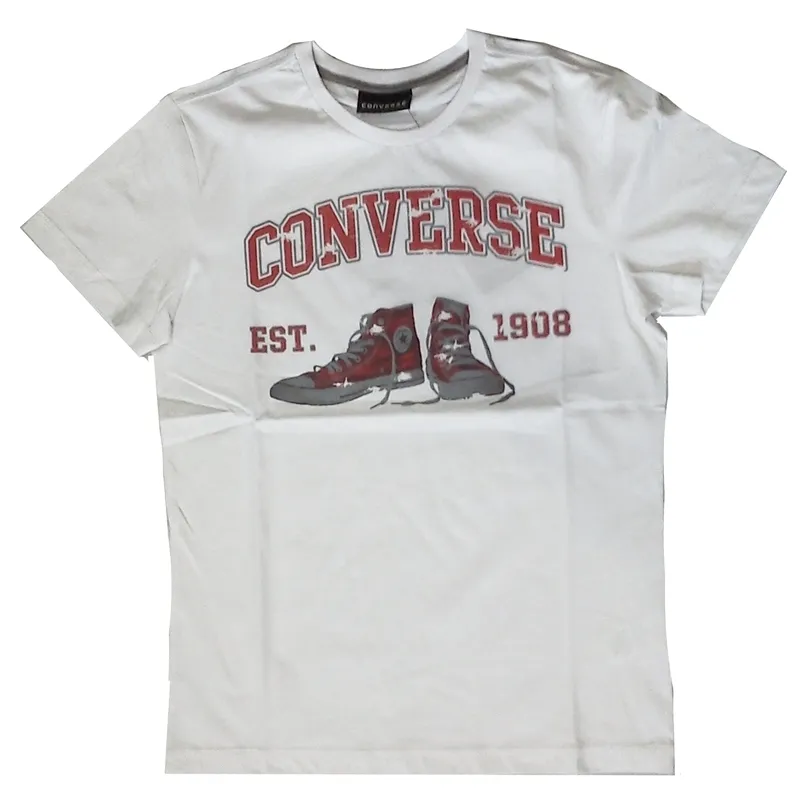 CONVERSE CAMISETA TNISSEN (BLANCO)