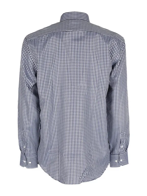 Coveri Viale Morin Camisa de cuadros de manga larga para hombre
