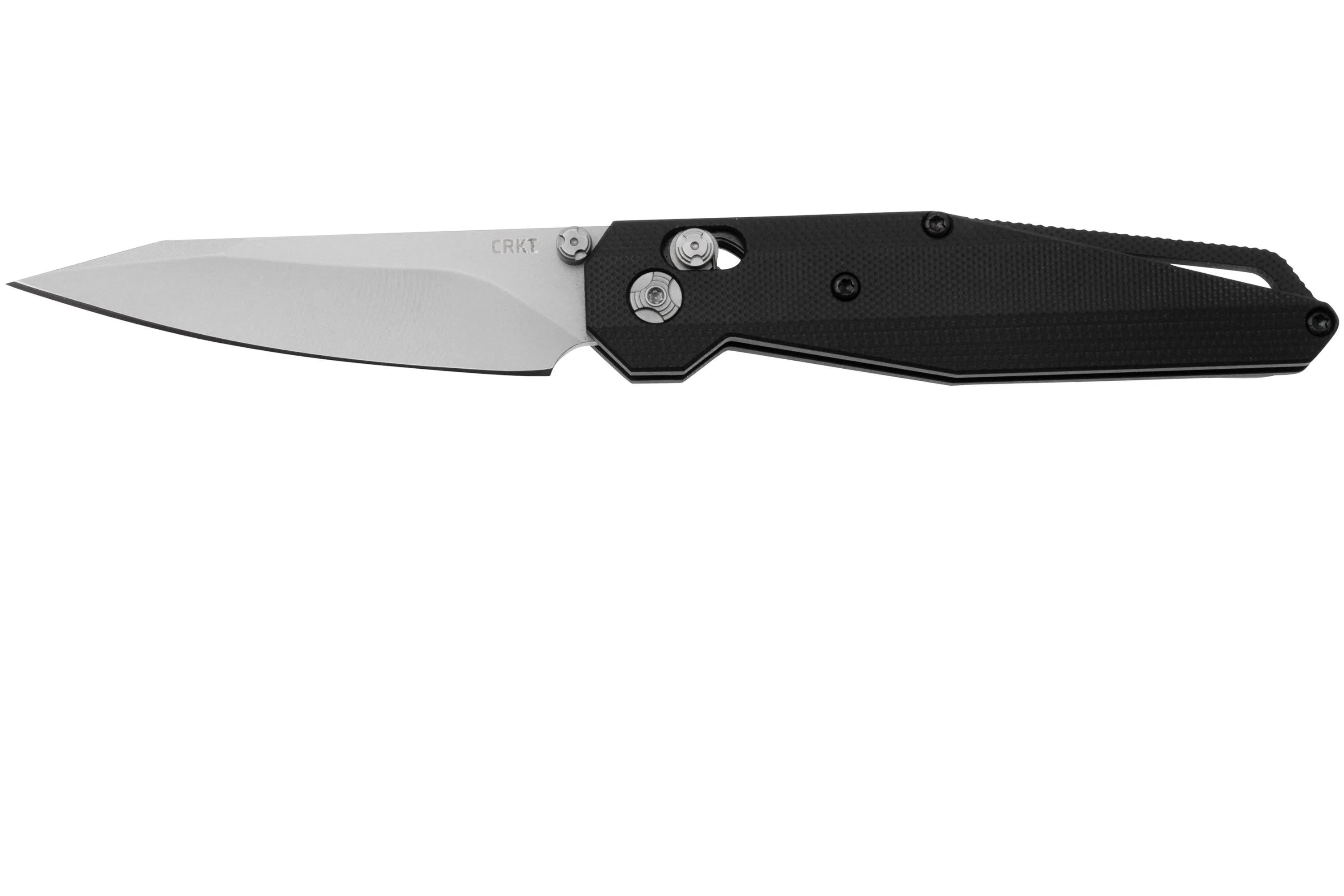 CRKT LCBK 3830 Crossbar Lock, Black G10 navaja, Matthew Lerch design