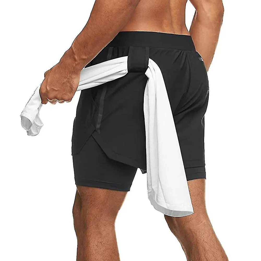 Ctmw Men Workout Run Lightweight Gym Yoga Training Boxing Sport Short Pants