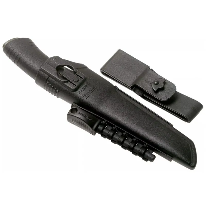Cuchillo de supervivencia Morakniv Bushcraft Survival BlackBlade (Negro)