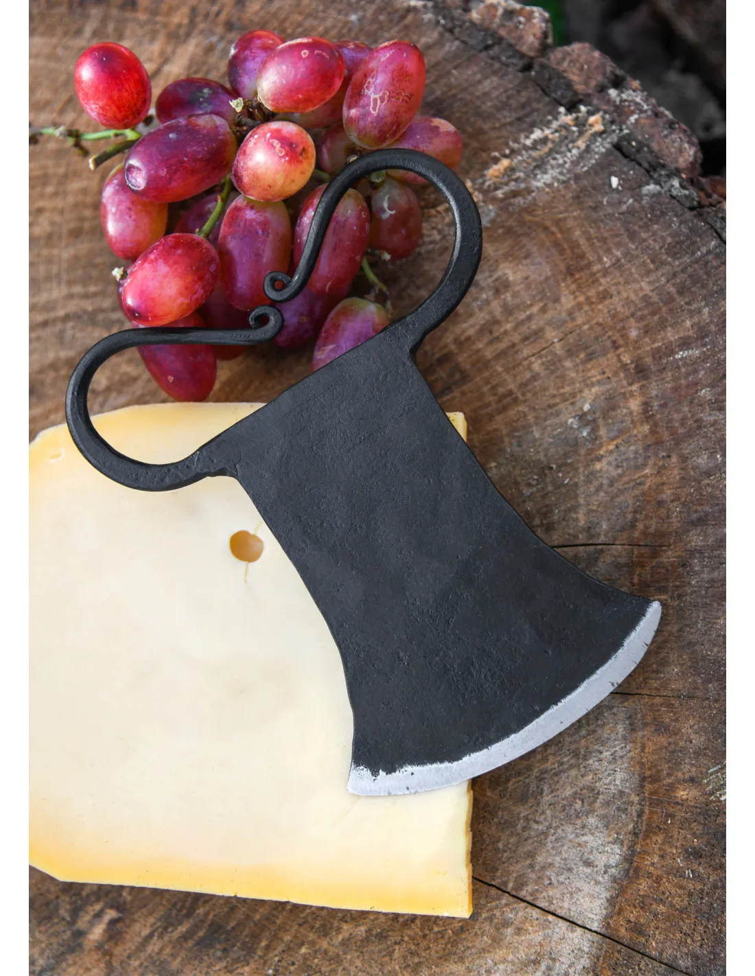 Cuchillo medieval para queso o picador de hierbas