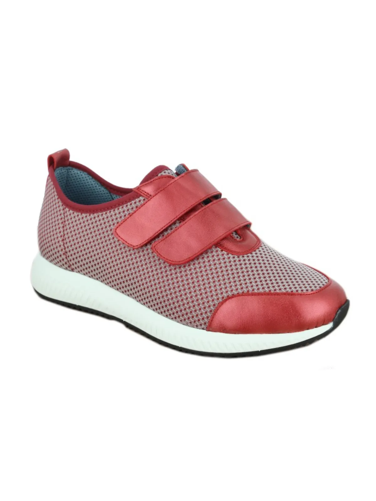 Deportivas para mujer en rejilla con doble velcro Doctor Cutillas (87321)