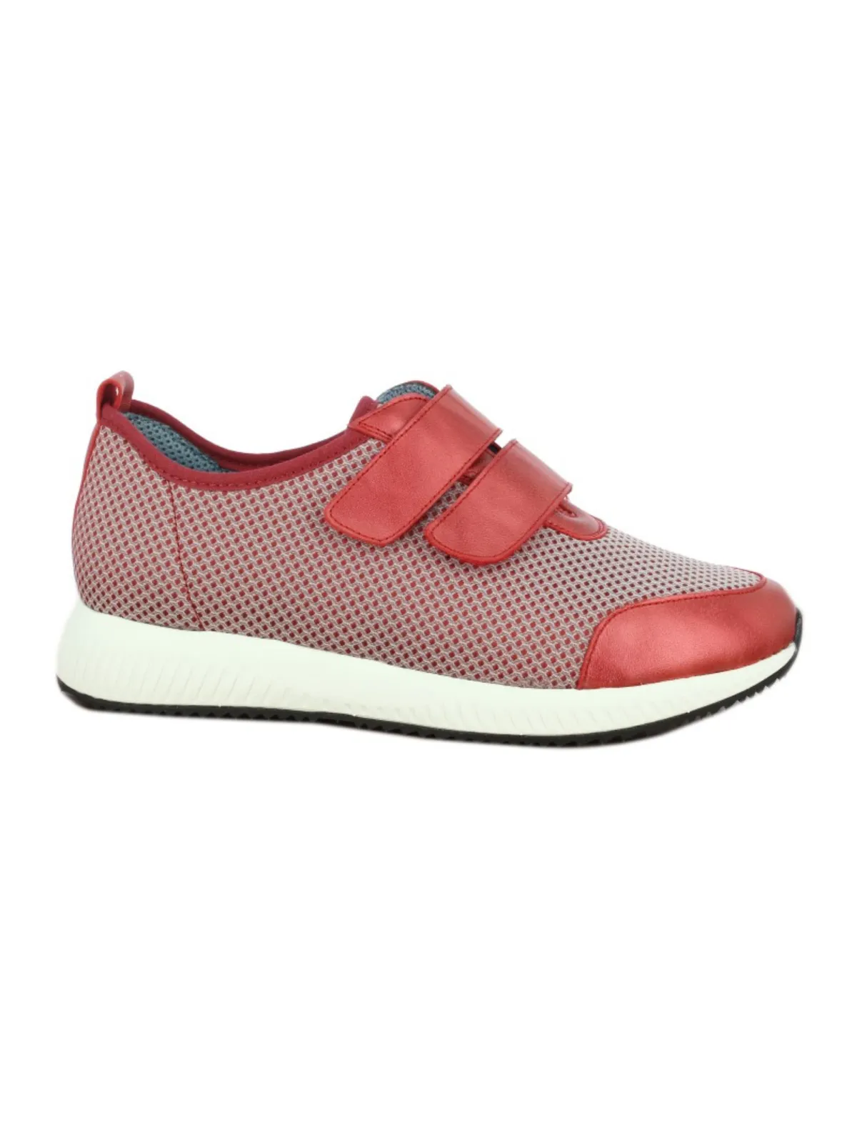 Deportivas para mujer en rejilla con doble velcro Doctor Cutillas (87321)