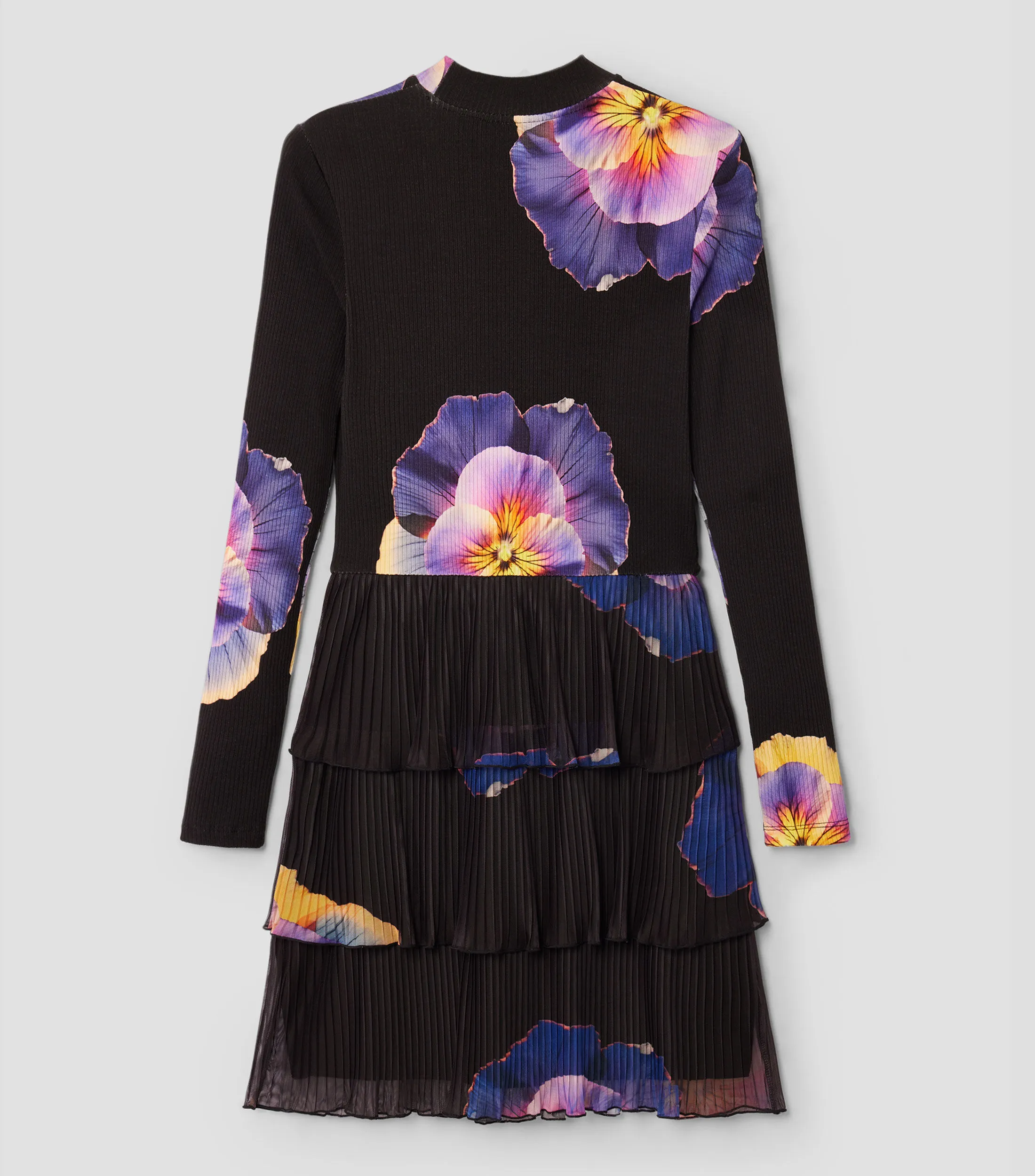 Desigual Vestido corto con manga larga Mujer