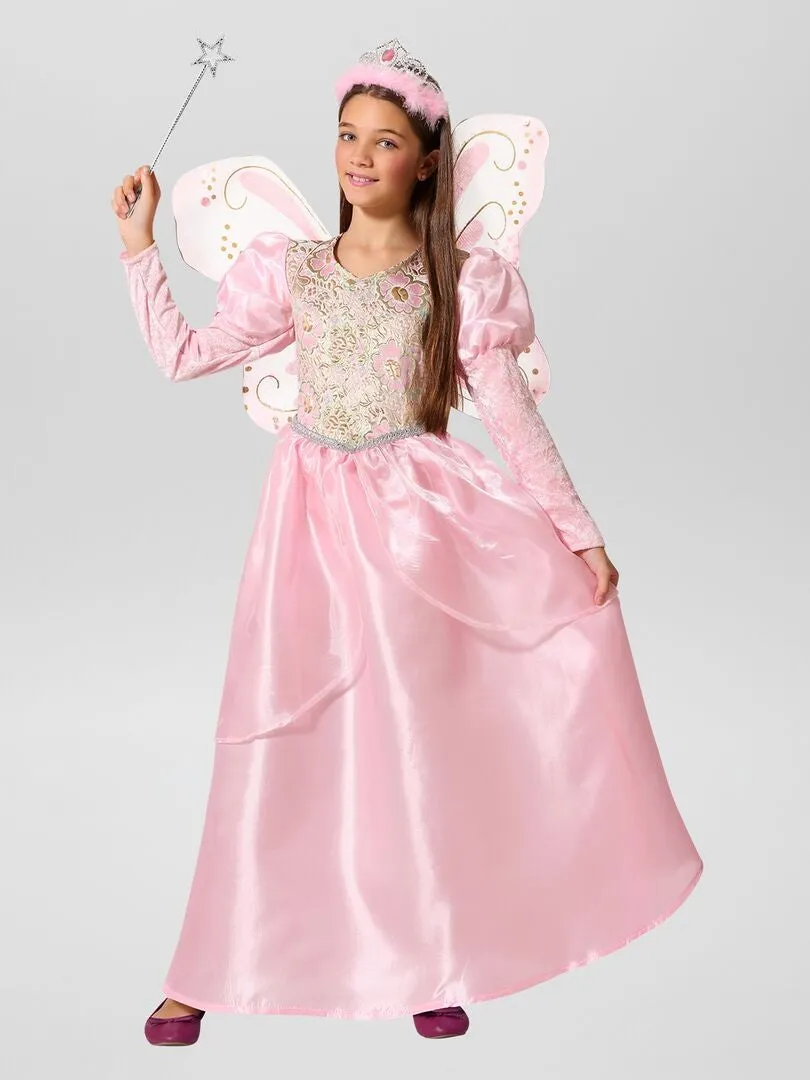 DISFRAZ DE HADA  ROSA