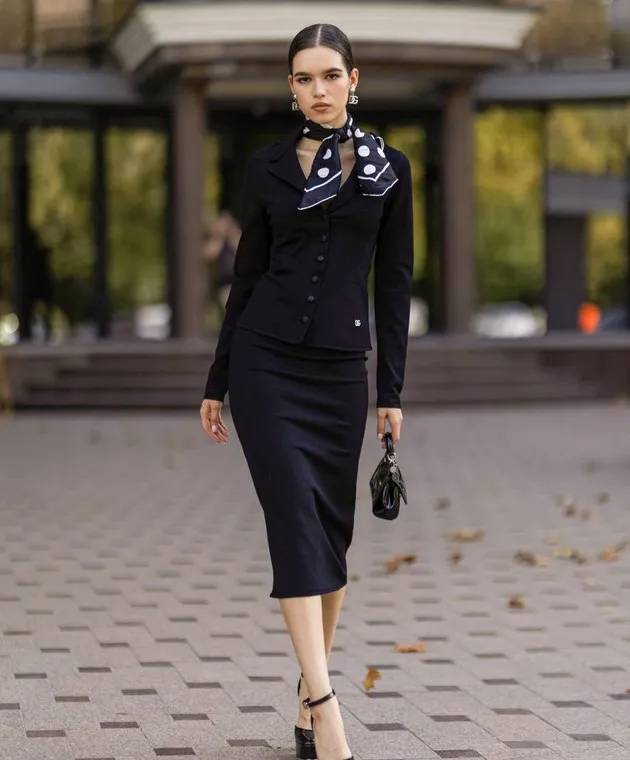 Dolce&Gabbana Black jacket with metallic DG logo