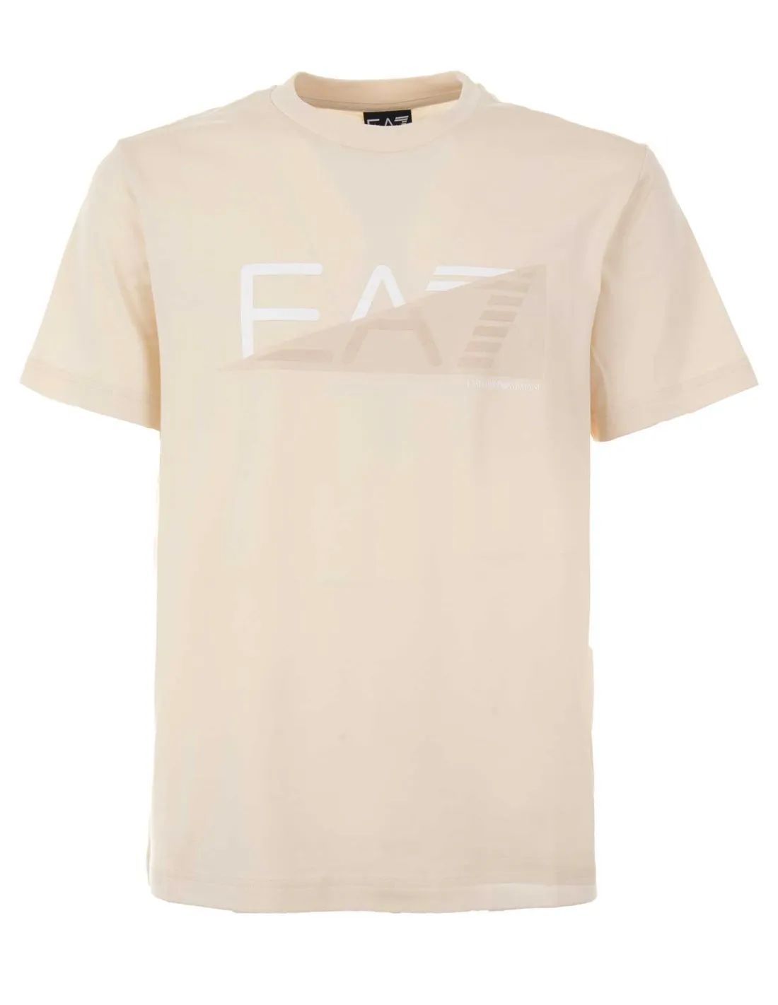 EA7  CAMISETA BEIGE 202460 U072 HOMBRE