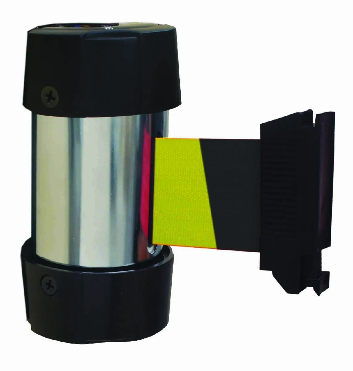 Enrollador Mural Cinta Negro/Amarillo 2 M Rw20Nj