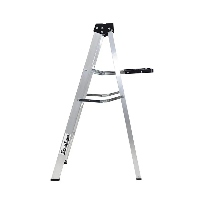 ESCALERA DE TIJERA SCALA SC231404 ALUMINIO 90 KG NEGRO