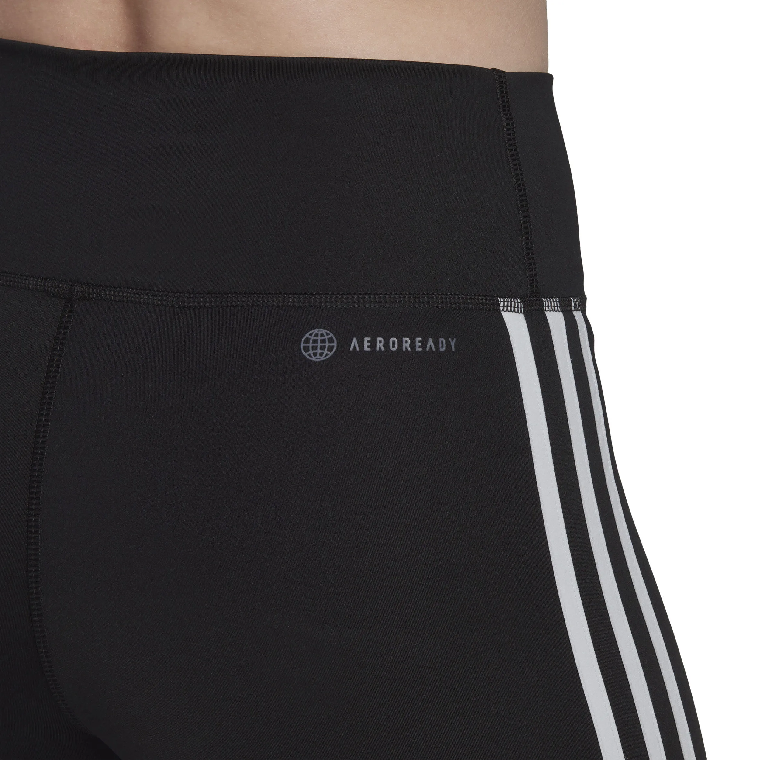 ESSENTIALS TRAINING 3STRIPES HIGHWAISTED MALLA MUJERES