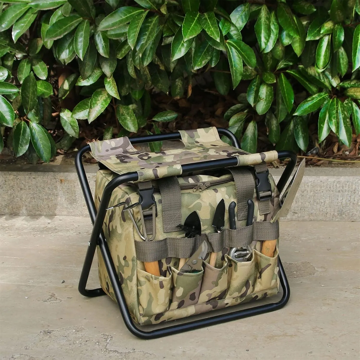 GBNYTT Silla de pesca multiusos para exteriores  silla de pesca  camping  montañismo  plegable  con bolsa de almacenamiento  apa