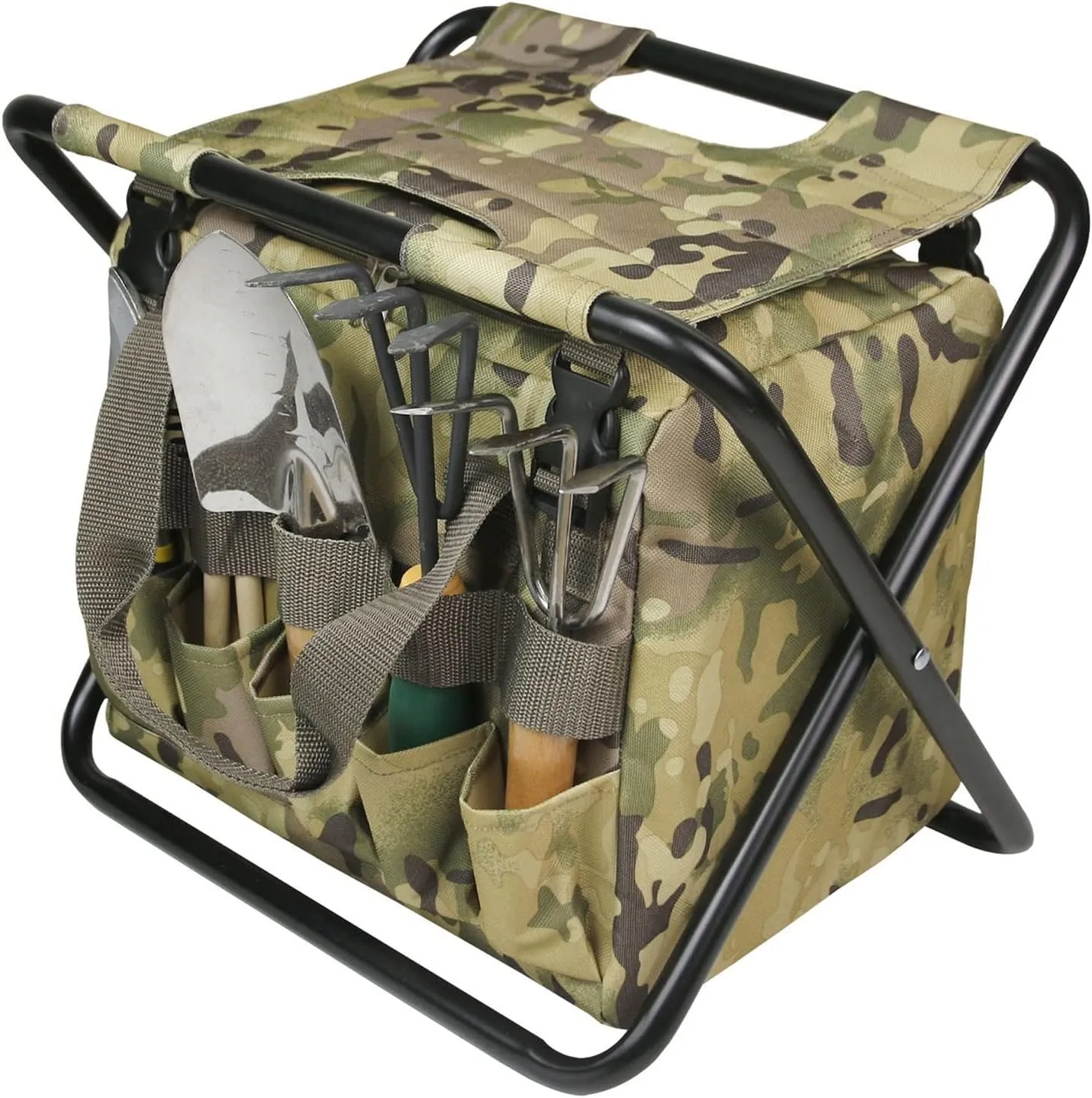 GBNYTT Silla de pesca multiusos para exteriores  silla de pesca  camping  montañismo  plegable  con bolsa de almacenamiento  apa