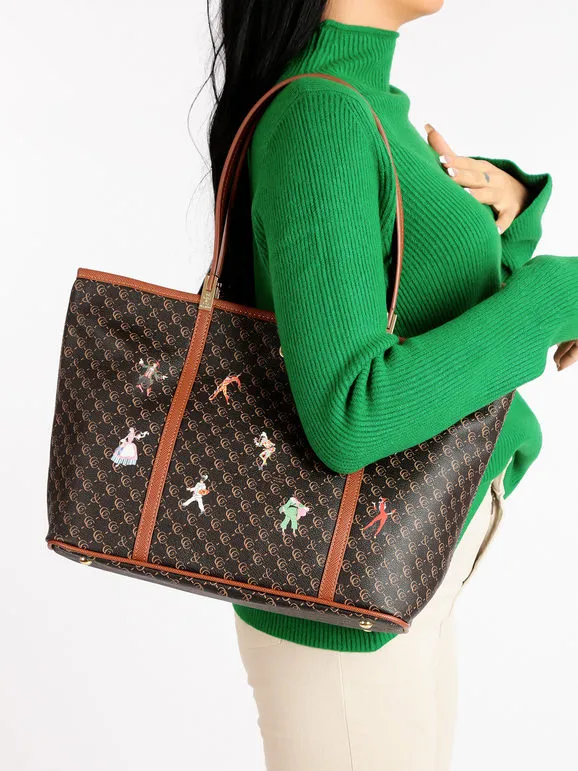 Gio&Co Bolso tote con estampados