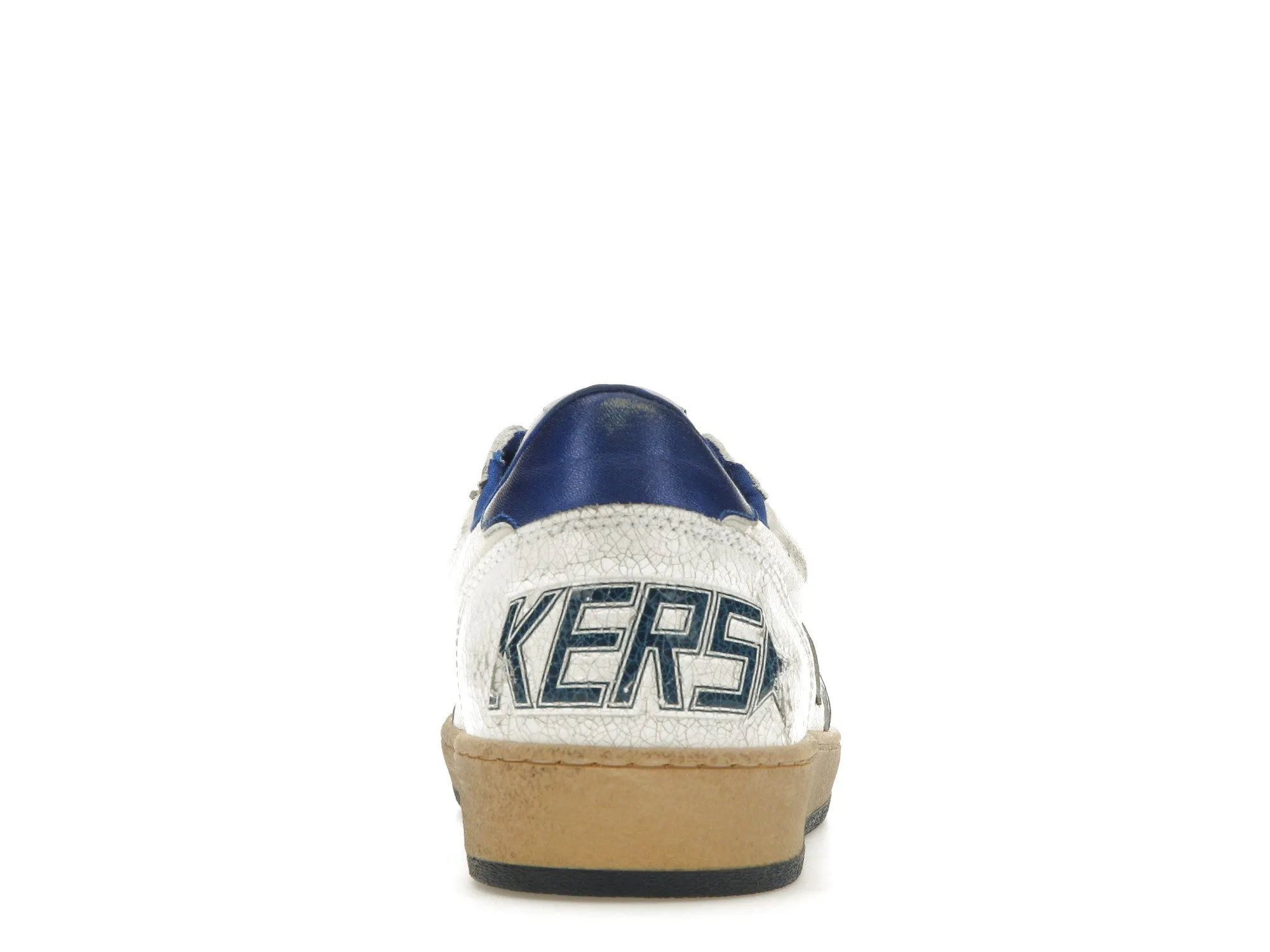 GOLDEN GOOSE BALLSTAR LOW WHITE BLUETTE