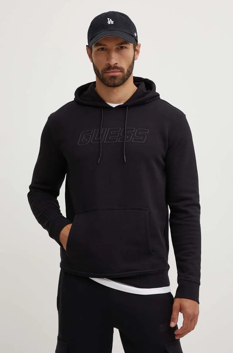 Guess SUDADERA GUESS ALDWIN NEW HOODIE Z4YQ12 DPM marino