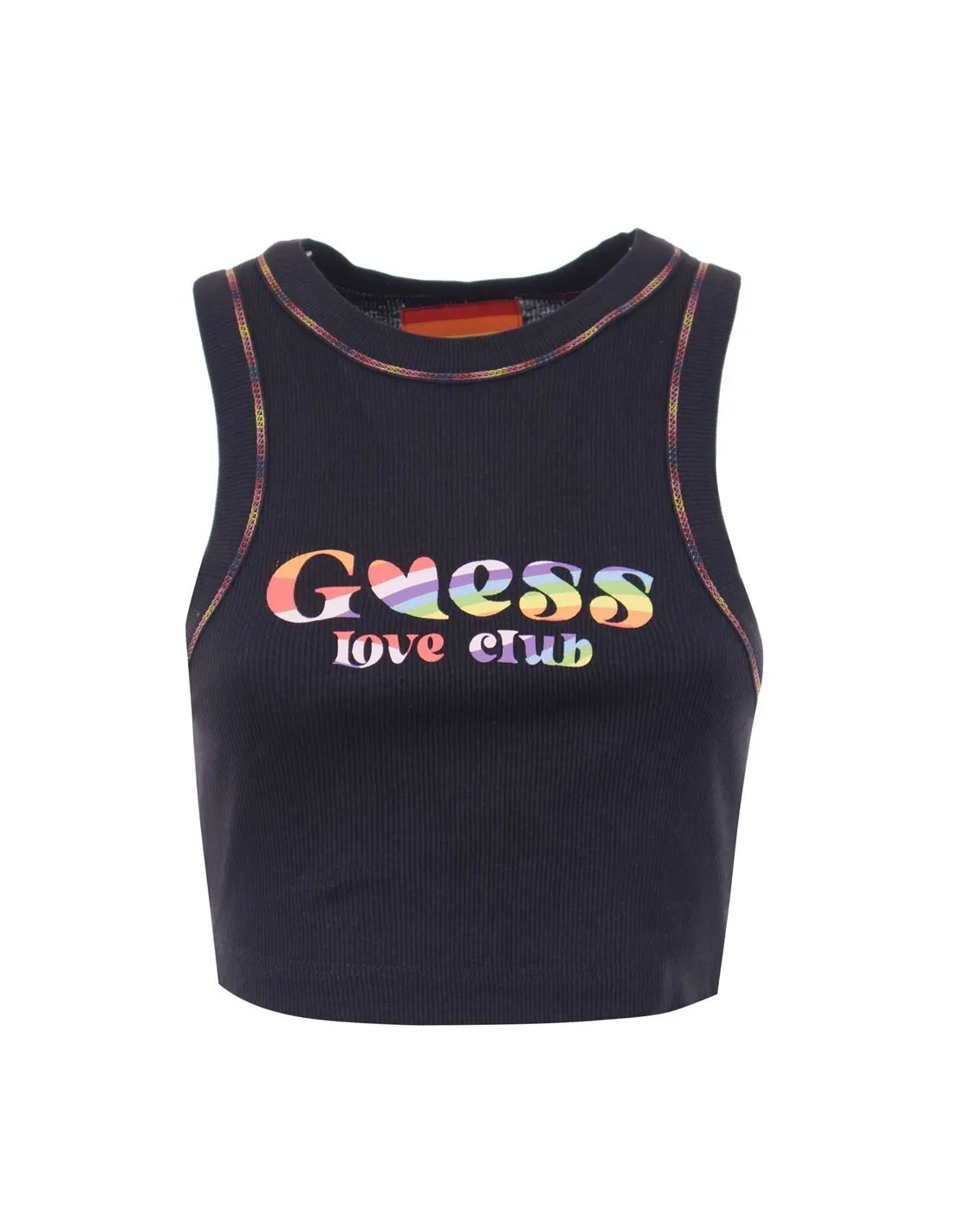 GUESS  TOP NEGRO W3YP45K1811 MUJER
