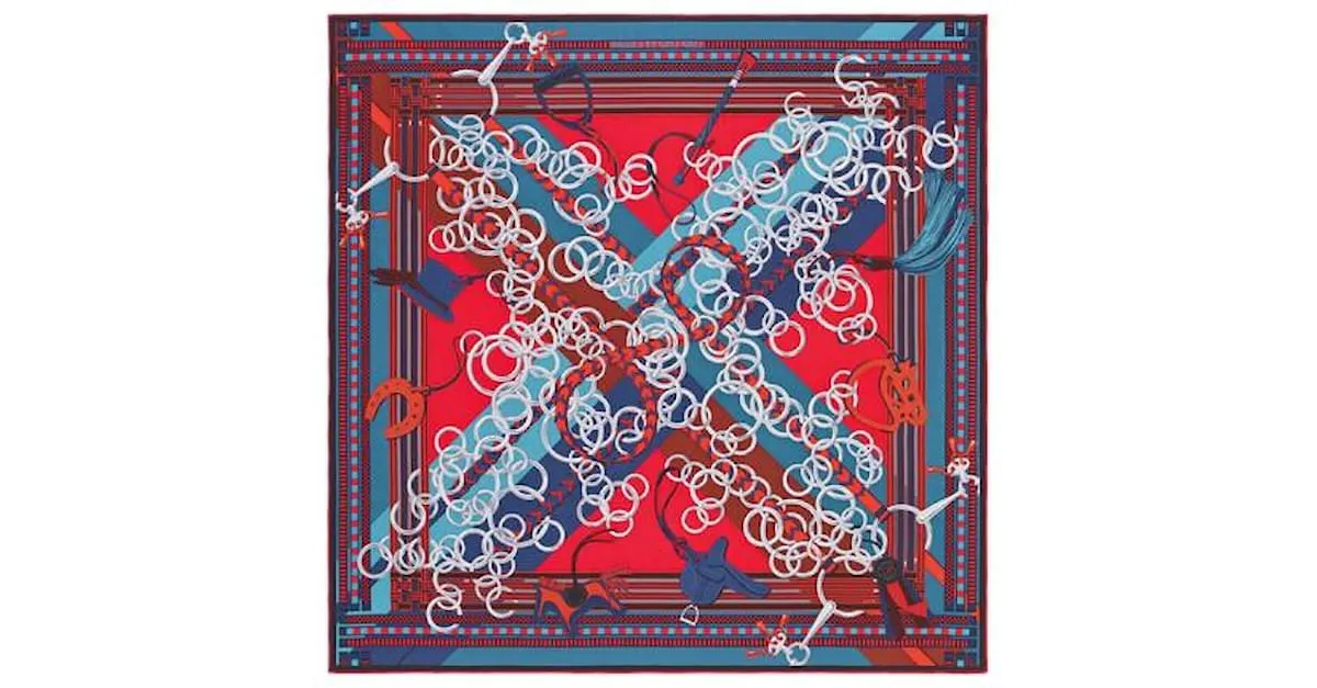 Hermès Bridas y gris gris Multicolor 