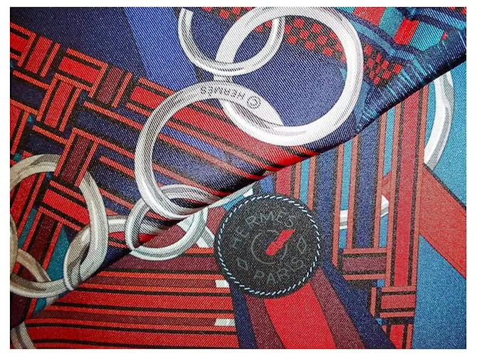 Hermès Bridas y gris gris Multicolor 