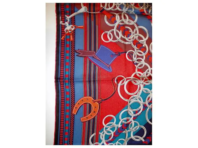 Hermès Bridas y gris gris Multicolor 