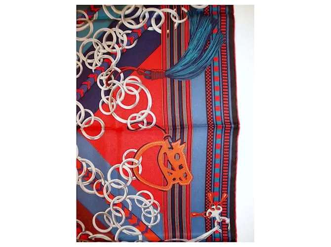 Hermès Bridas y gris gris Multicolor 