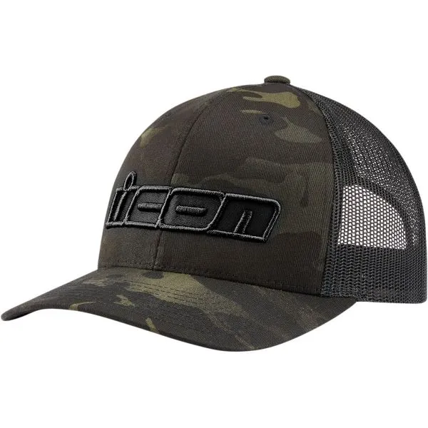 ICON MC Punch Hat Black Camo 