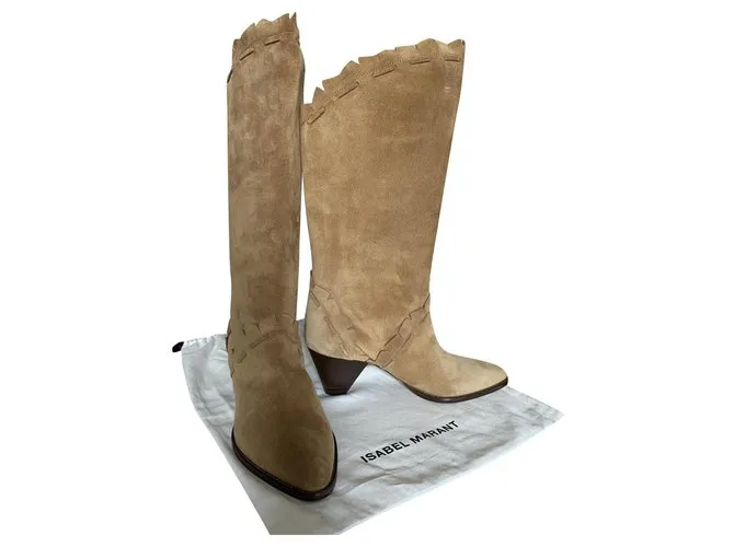 Isabel Marant Botines Caramelo 