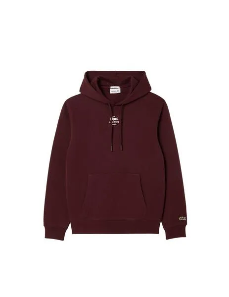 Jerseys, Punto y Sudaderas LACOSTE granate para Hombre.