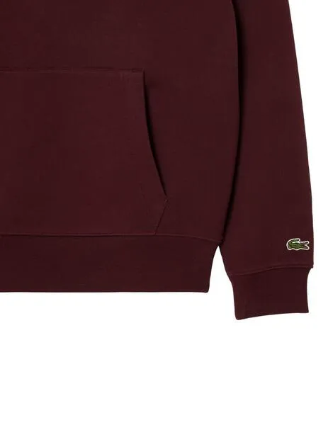 Jerseys, Punto y Sudaderas LACOSTE granate para Hombre.