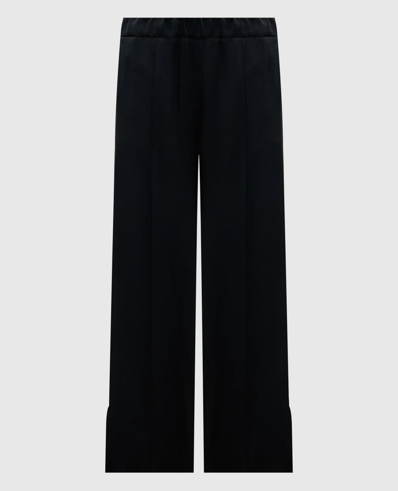Jil Sander Black pants with slits