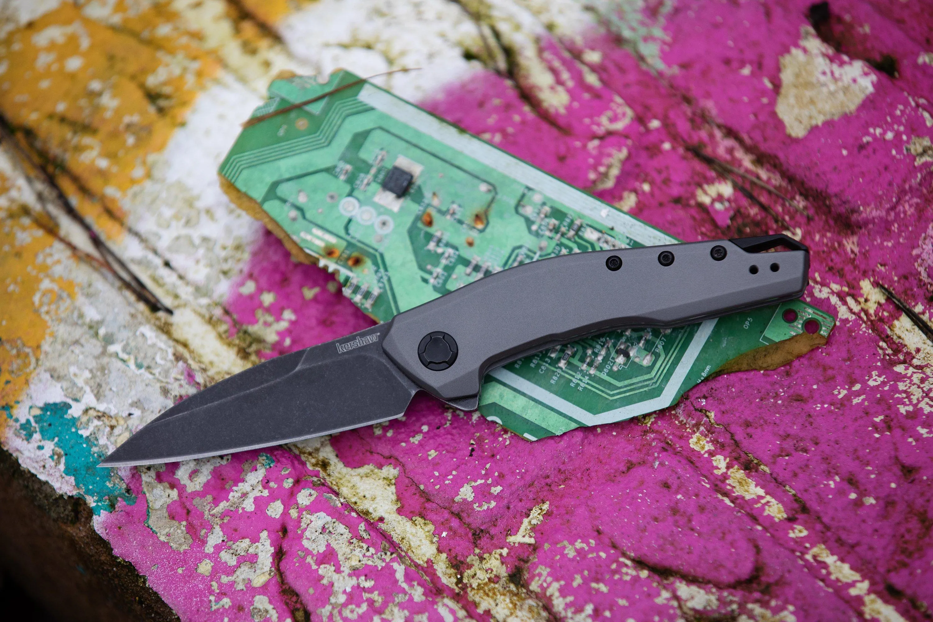 Kershaw Sanctum 1815, Aluminium, Assisted, navaja