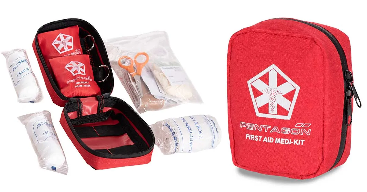 Kit de Primeros Auxilios Pentagon Hippokrates