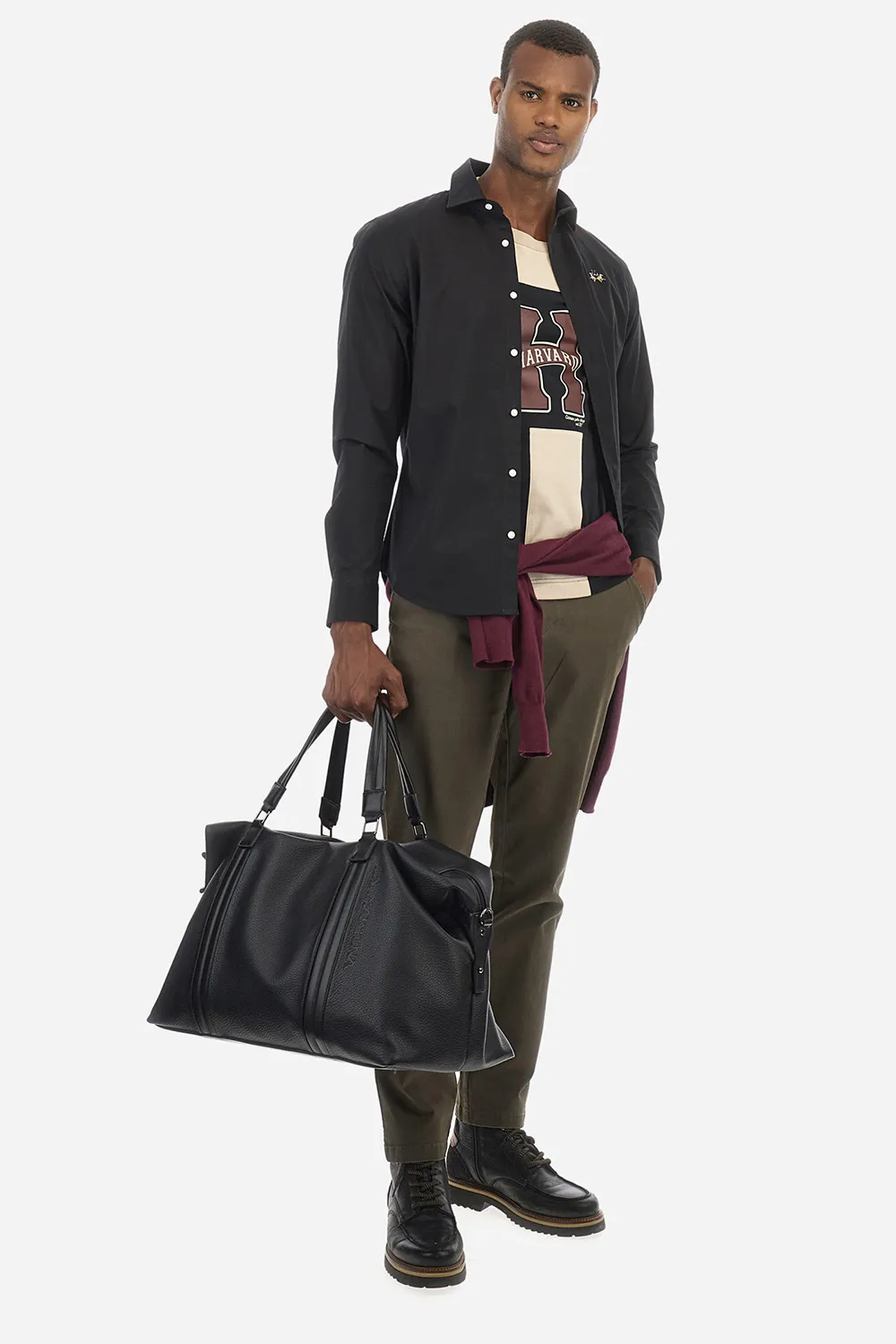 La Martina Camiseta Zaiden Black