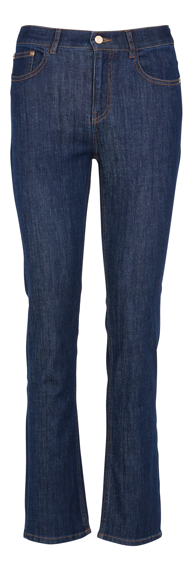 LAB DIP JOAN  VAQUERO SKINNY OSCURO DE TALLE ALTO EN AZUL