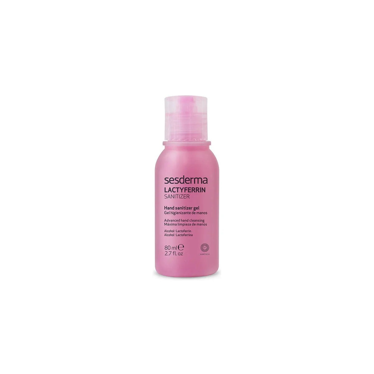 Lactyferrin Sanitizer Gel Higienizante Manos
