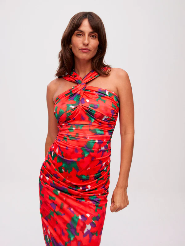 Mioh vestido Comte flowers