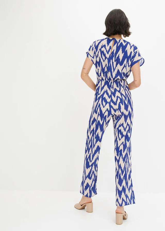 MONO AZULCREMA CON ESTAMPADO GRáFICO